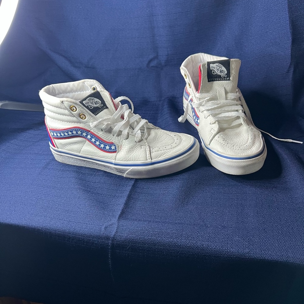 Vans off the wall high top sneakers